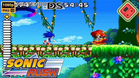 Sonic Rush Ds Hd Gameplay Melonds Youtube