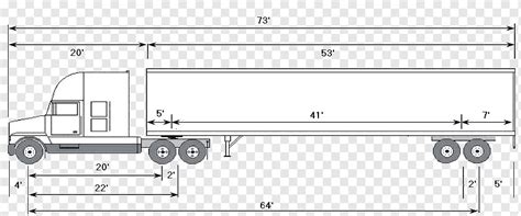 dimensi truk kontainer  feet dalchaebi
