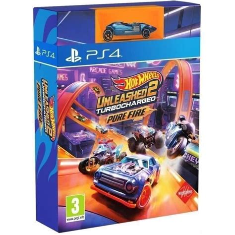 SHOT CASE Hot Wheels Unleashed 2 Turbocharged Jeu PS4 Pure Fire Edition Cdiscount Jeux vidéo