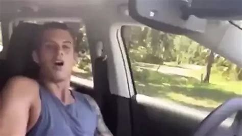 Hot Dude With Baseball Cap Jerks Off In Car And Cums On Ches Gay Big Cock Big Cock Porn XHamster