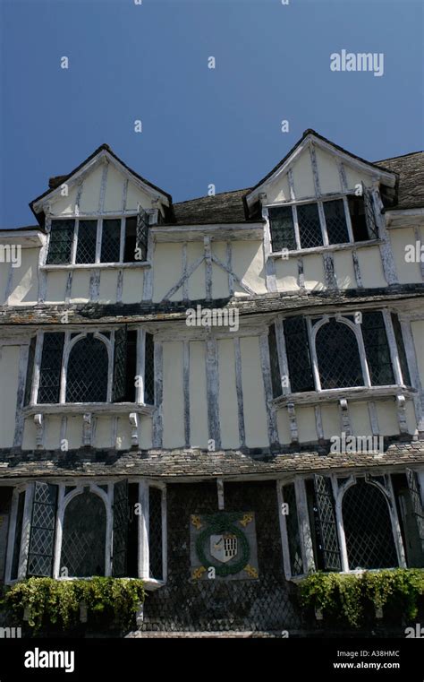 Tudor House Tudor Street Exeter Stock Photo Alamy