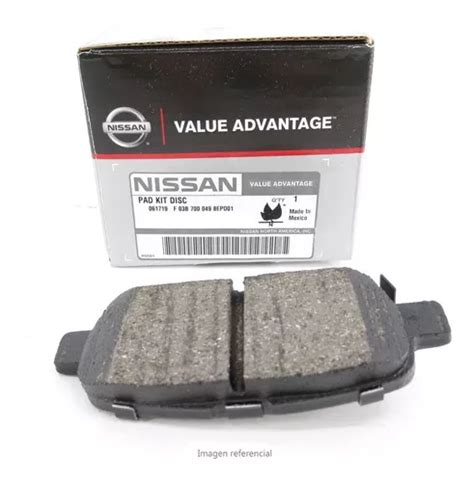 Pastillas De Freno Traseras Nissan Nissan Navara Original