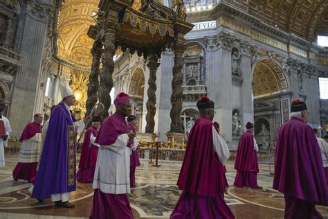 Cardinal Performs Rite To Restore Vatican Altar Desecrated By Man S Naked Protest The National