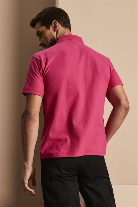 Uneek Classic Unisex Polo Shirt Hot Pink Polo Shirt Polo Uneek