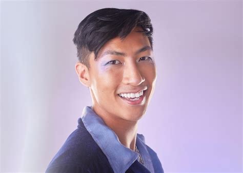 Premium Photo Makeup Smile And Portrait Of Gay Man From Indonesia With Confidence Isolated On