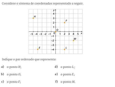 Exercicios Plano Cartesiano Ano