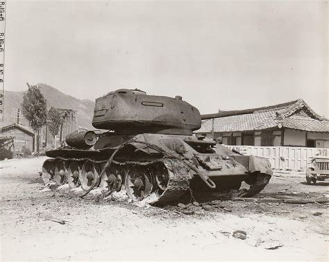 A Series Of Photos Showing A Wrecked North Korean T 3485 In Waegwan