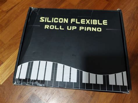 Silicon Flexible Roll Up Piano Hobbies Toys Music Media Musical