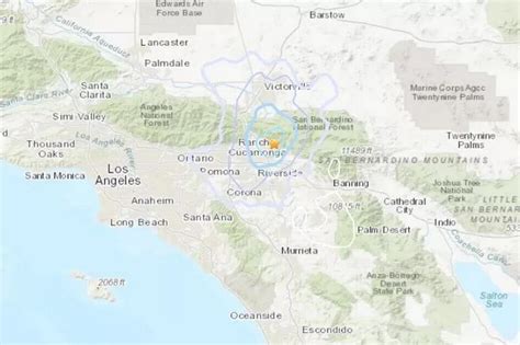 San Bernardino Earthquake San Andreas Fault Fears As 35 Magnitude