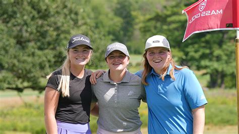 Mass Women S Amateur Junior Golfers Set The Pace At The Orchards MASSGOLF