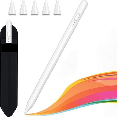 Stylet Ipadpencil Ipadstylo Pour Ipad 2018 2024stylet Tablette