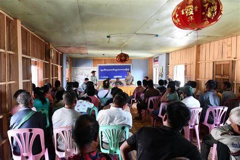 မိုင်းဆတ်မြို့၌ လူငယ်ရေးရာအသိပညာပေးဟောပြောပွဲ ကွင်းဆင်းဆောင်ရွက် Information And Public