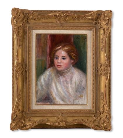 T Te De Femme Blonde Von Pierre Auguste Renoir Auf Artnet