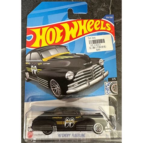 Hot Wheels 風火輪 雪佛蘭 CHEVY FLEETLINE MOONEYES 模型車 模型 蝦皮購物