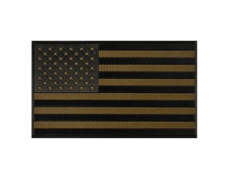 Odblack American Flag Matte Flex Patch