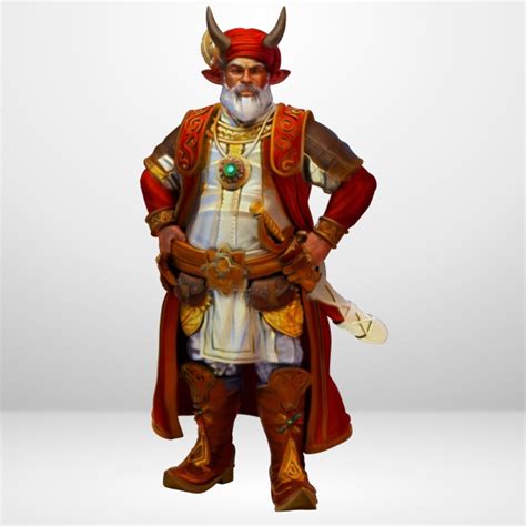 Hot Goblin ティーフリング商人 ミニチュア ホットゴブリン TRPG