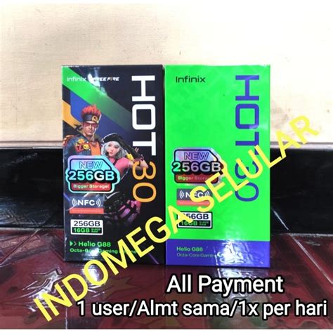 Jual Infinix Hot Nfc Ram Gb Garansi Resmi No Repack Shopee Indonesia