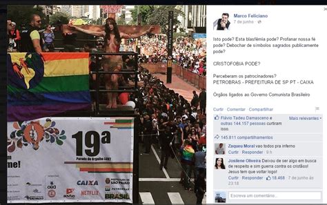 Esta Imagem da ª Parada gay tá dando o que falar no Brasil inteiro