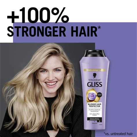 Schwarzkopf Gliss Ampon Blonde Perfector Shampoo Pinkpanda Hr