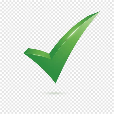 Green Check Dimension Correct Angle Leaf Png Pngegg