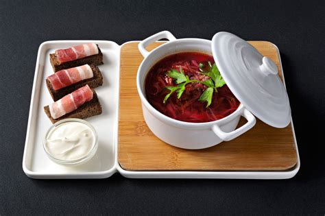 Борщ копченый