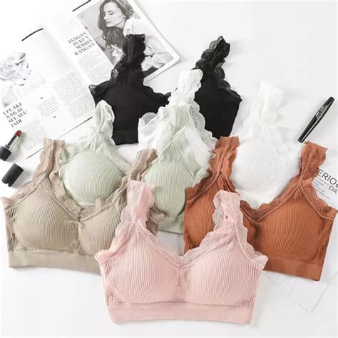 SET BIANCHERIA INTIMA Mutande Senza Anello In Acciaio Reggiseno Imbottito Lingerie G EUR