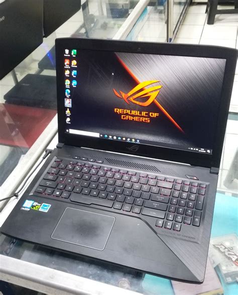 Laptop Asus ROG GL503VD Intel Core I7 7700HQ 8GB RAM 256GB SSD 1TB HDD