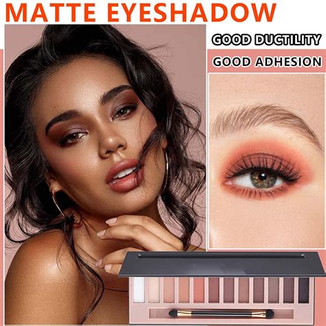 XiaoTu Paleta De Sombras De Ojos Nude Mate Paleta De Sombras De Ojos Desnuda Paleta De Sombras