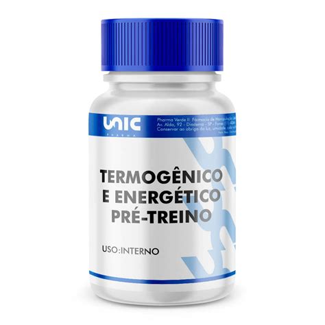 Pré Treino E Termogenico - Termogênico e Energético Pré-Treino - UnicPharma
