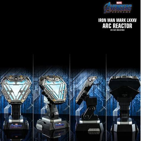 HOT TOYS LMS010 AVENGERS ENDGAME IRON MAN MARK LXXXV ARC REACTOR LIFE SIZE COLLECTIBLE Toys