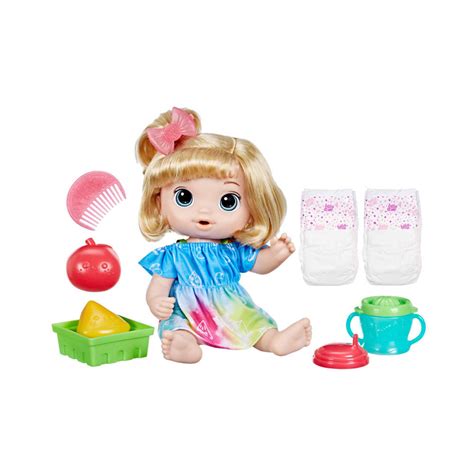 Jual Baby Alive Boneka Bayi Fruity Sips Apple Blonde Hair Terbaru Ruparupa