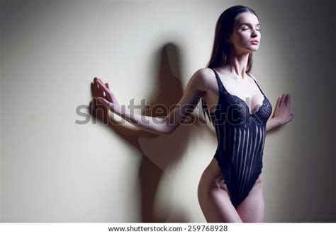 Fashion Portrait Beautiful Brunette Woman Sexy Stock Photo Shutterstock