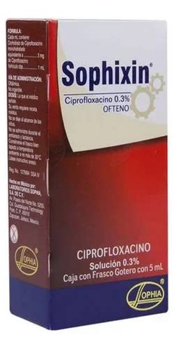 Sophixin 3 Mg 1 Ml Solución Ofteno 5 Ml Mercadolibre