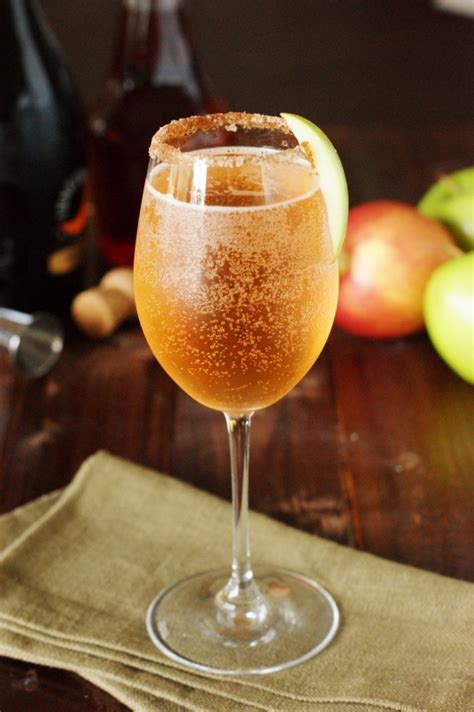 Sparkling Apple Pie Cocktail The Kitchen Is My Playground