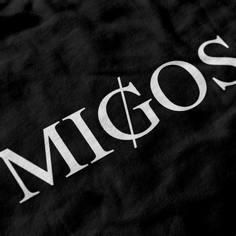 migos logo deluxe unisex  shirt etsy