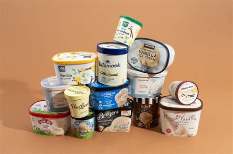 Vanilla Bean Ice Cream Brands