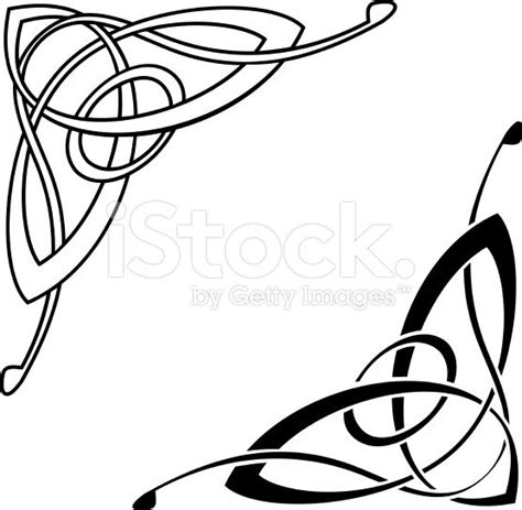 celtic corner vector  vectorifiedcom collection  celtic corner