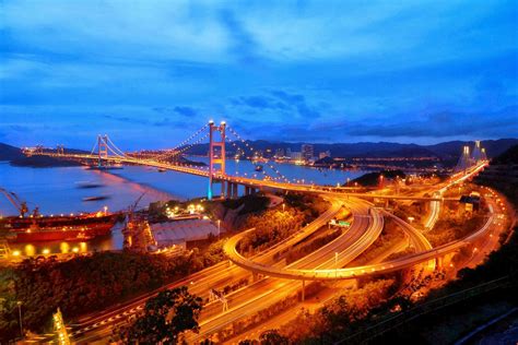 world knowledge tsing ma bridge    architectural wonders