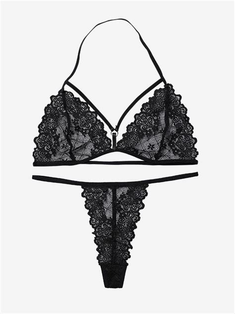 Bras Lingerie Bra For Woman Black Lace Sexy Lingerie Milanoo