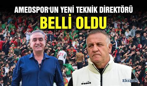 Amedspor Un Yeni Teknik Direkt R Belli Oldu