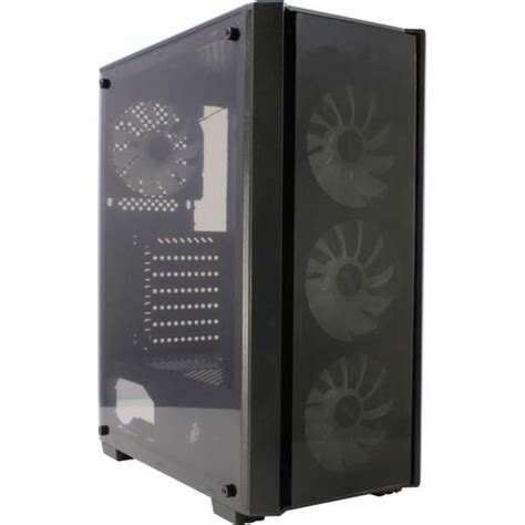 Корпус Miditower 1STPLAYER FIRE DANCING V4-G-4F1 ATX без БП с окном ...