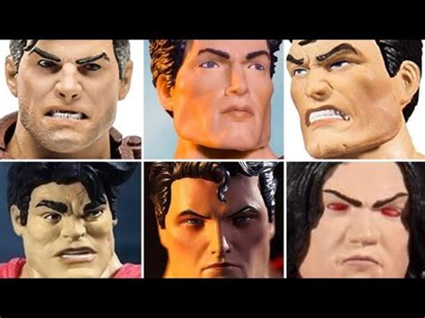 Mcfarlane Toys Superman Head Sculpts Are Atrocious Youtube