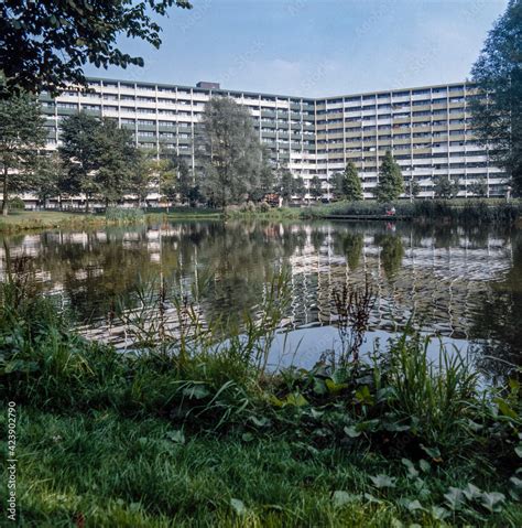 Park And Residential Flat Bijlmermeer Amsterdam 1990 Apartments