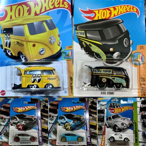 Hot Wheels VOLKSWAGEN KOOL KOMBI MOONEYE T PICKUP GOLF GTI BEETLE Shopee Malaysia