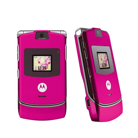 Motorola V3 Razr Mobile Phone Flip Cellular Phone Camera Unlocked Gsm