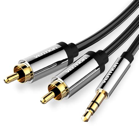 Кабель Vention 10м 3.5мм minijack-2RCA Стерео Аудиоадаптер Тюльпаны ...