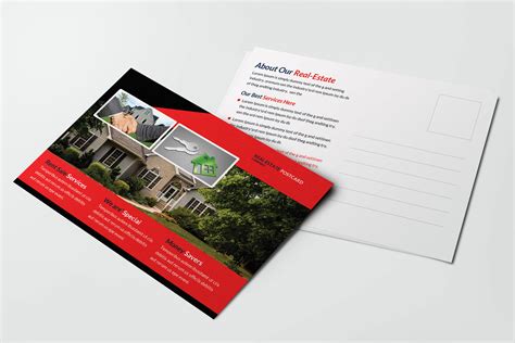 Real Estate Postcard Design Templates - Sfiveband.com