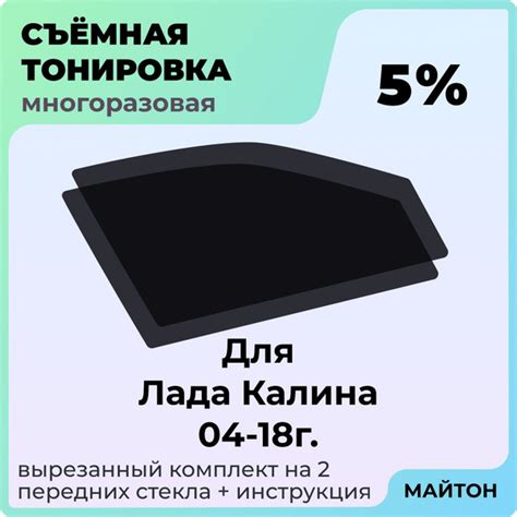 Тонировка съемная, 5% купить по выгодной цене в интернет-магазине OZON ...