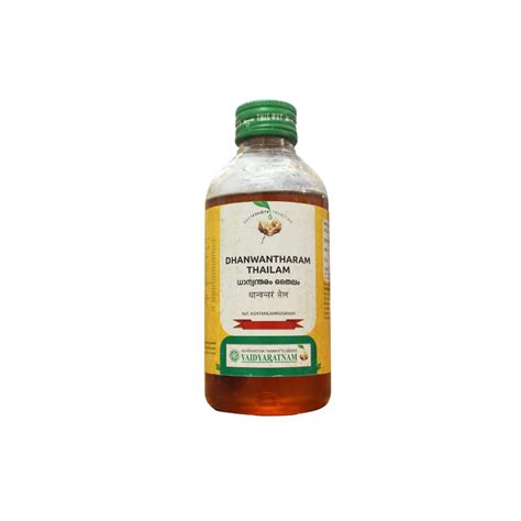 Buy Dhanwantharam Thailam 200ml Online - Ayush Care