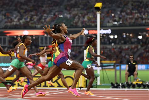 Sha’Carri Richardson Breaks Record in Nike Air Zoom Maxfly Spikes ...